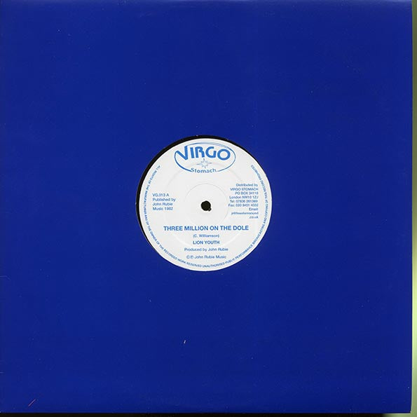 Lion Youth - Three Million On The Dole  /  Version