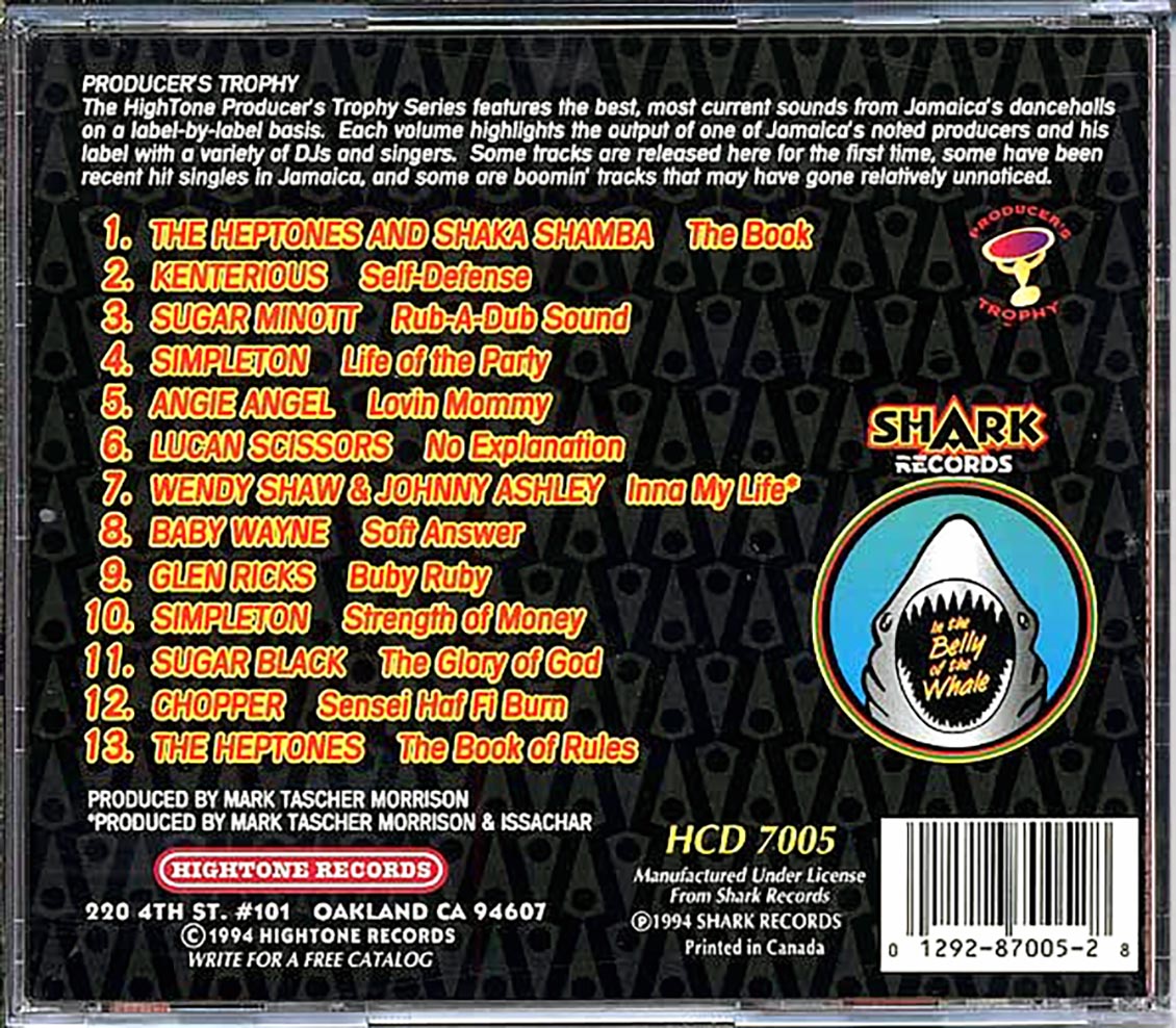 Sugar Minott, The Heptones, Simpleton, Etc. - Shark Records In The Belly Of The Whale