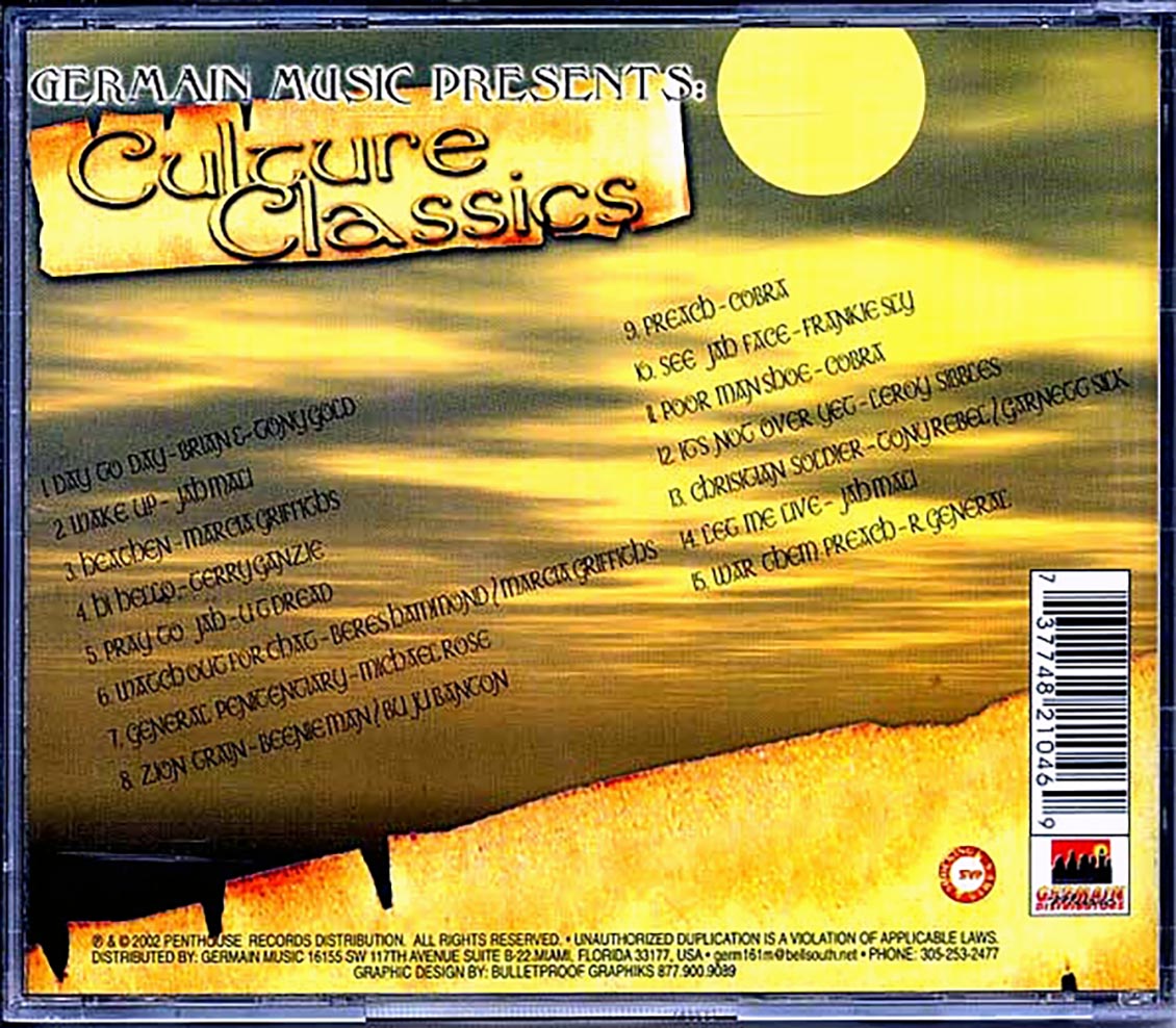 Jahmail, Buju Banton, Garnett Silk, Etc. - Culture Classics