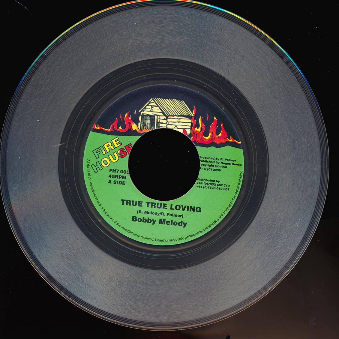 Bobby Melody - True True Loving  /  Negus Roots Players - Restore I Dub (clear vinyl)