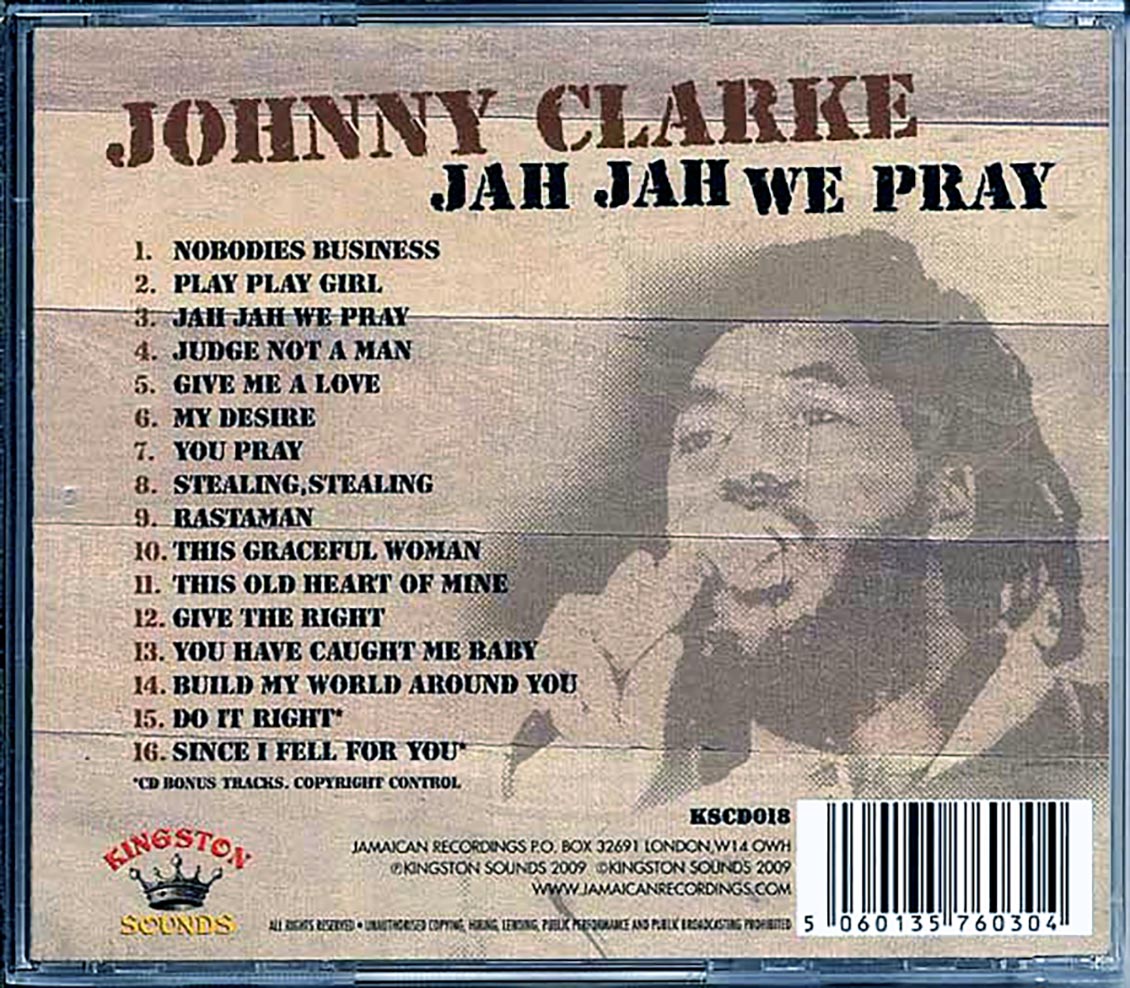 Johnny Clarke - Jah Jah We Pray