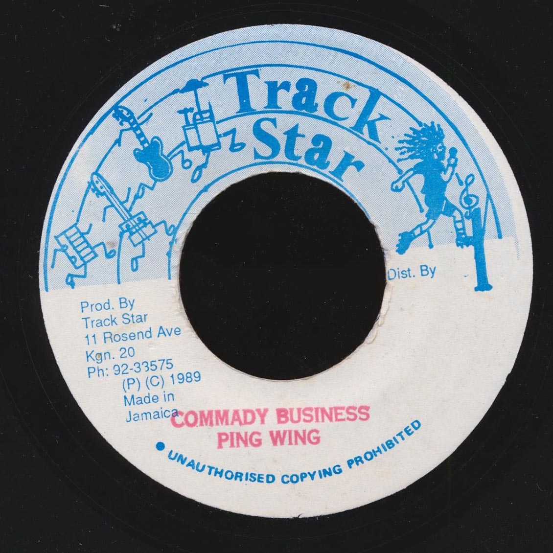 Ping Wing - Commady Business  /  Version (orig. press)