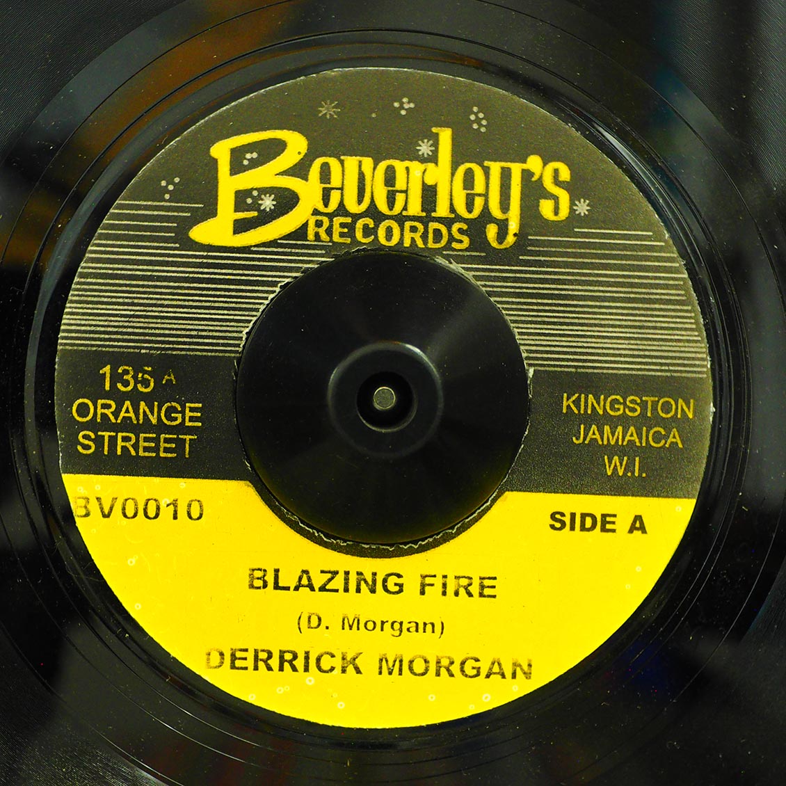 Derrick Morgan - Blazing Fire  /  Version