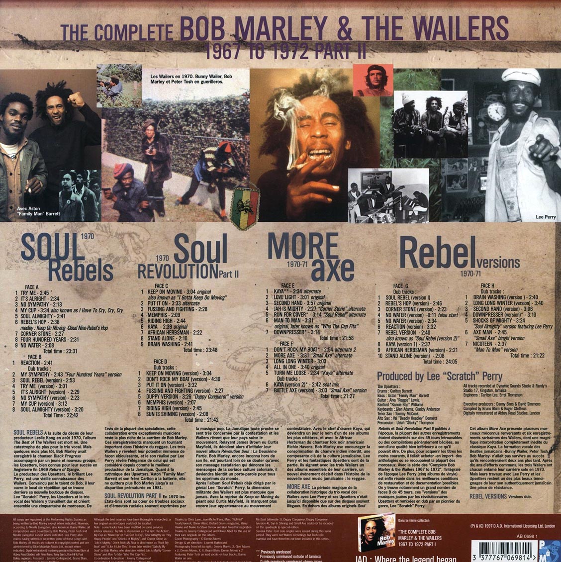 Bob Marley - Complete Wailers 1967-1972 Part 2 (4xLP)