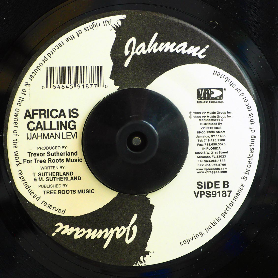 Ijahman - Jah Watch Man  /  Ijahman - Africa Is Calling