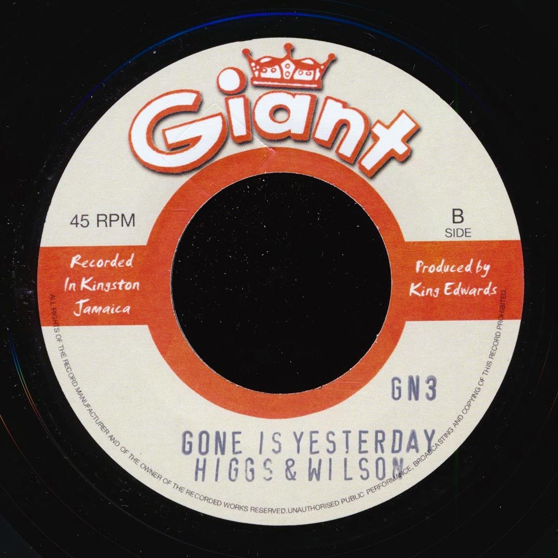Skatalites, Ronald Wilson - Lonely Man  /  Higgs & Wilson - She's Gone (UK press)