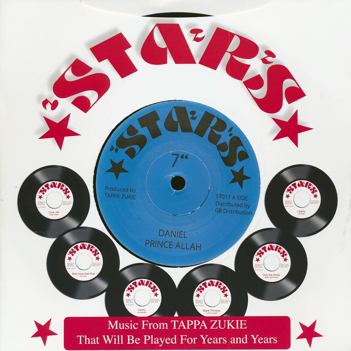 Prince Alla - Daniel  /  The Stars Players - Dub Lions Den (rhythm: "Prince Alla - Daniel In The Lions Den")