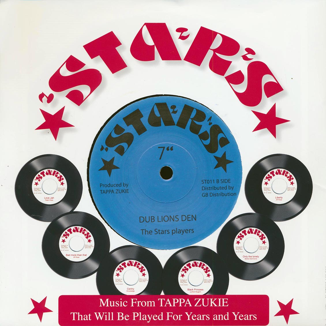 Prince Alla - Daniel  /  The Stars Players - Dub Lions Den (rhythm: "Prince Alla - Daniel In The Lions Den")