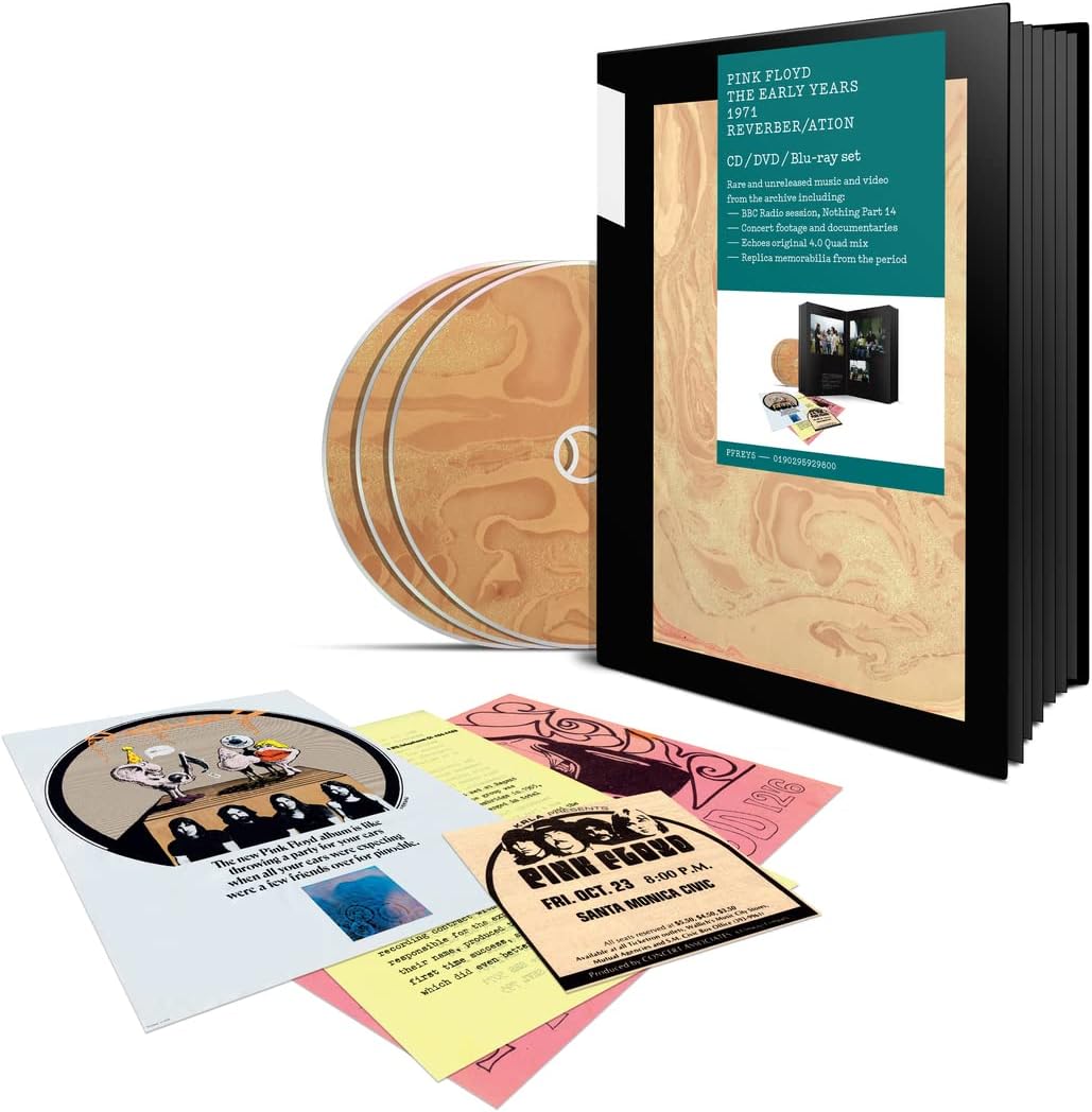 PINK FLOYD - 1971 REVERBER/ATION (1 CD/ 1 DVD/ 1 BLU-RAY )