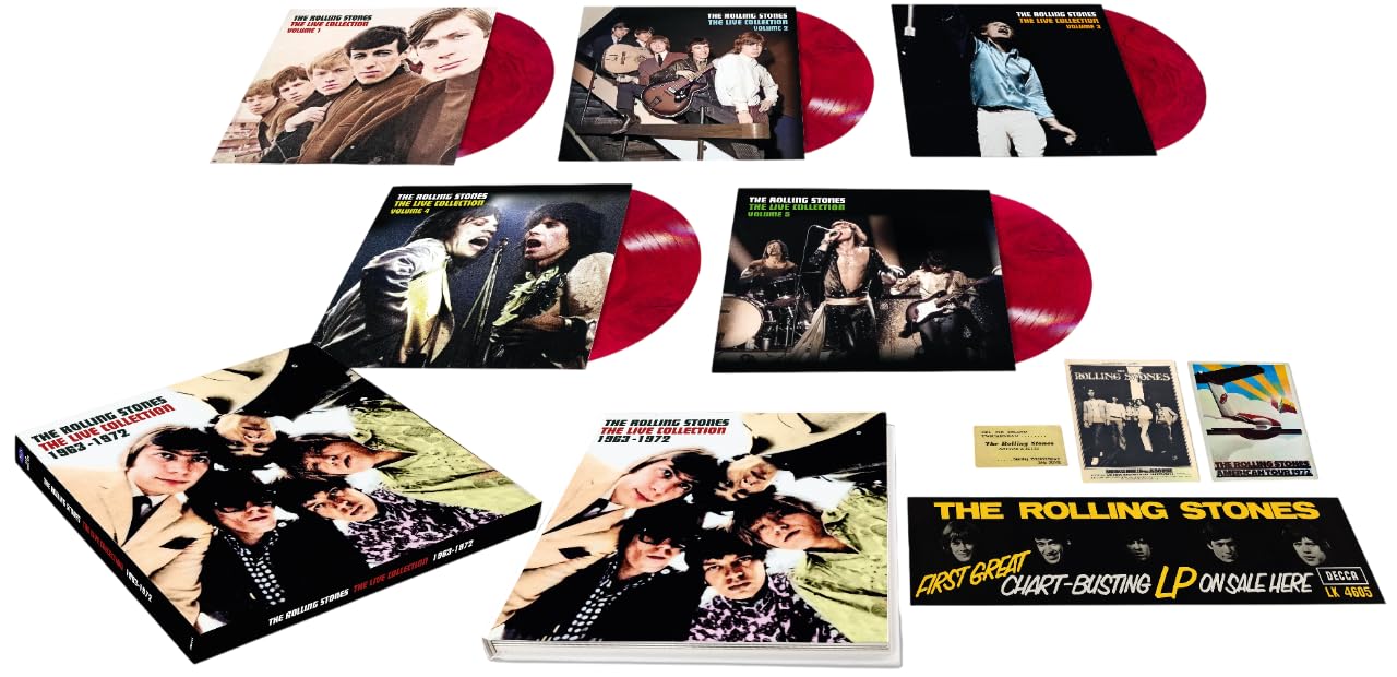 The Rolling Stones - The Live Collection 1963 - 1972 - Limited Color Edition