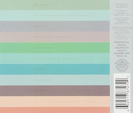 Kanye West - 808s & Heartbreak CD