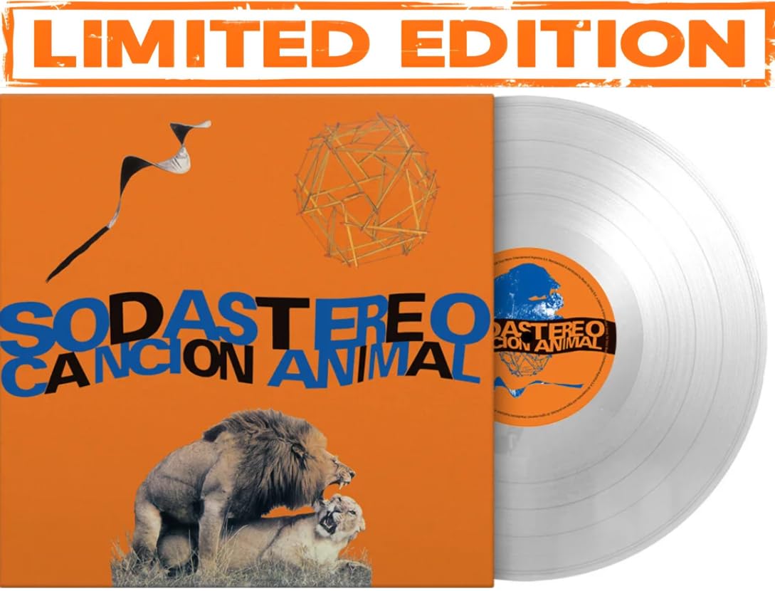 Soda Stereo - Cancion Animal - Limited Clear LP