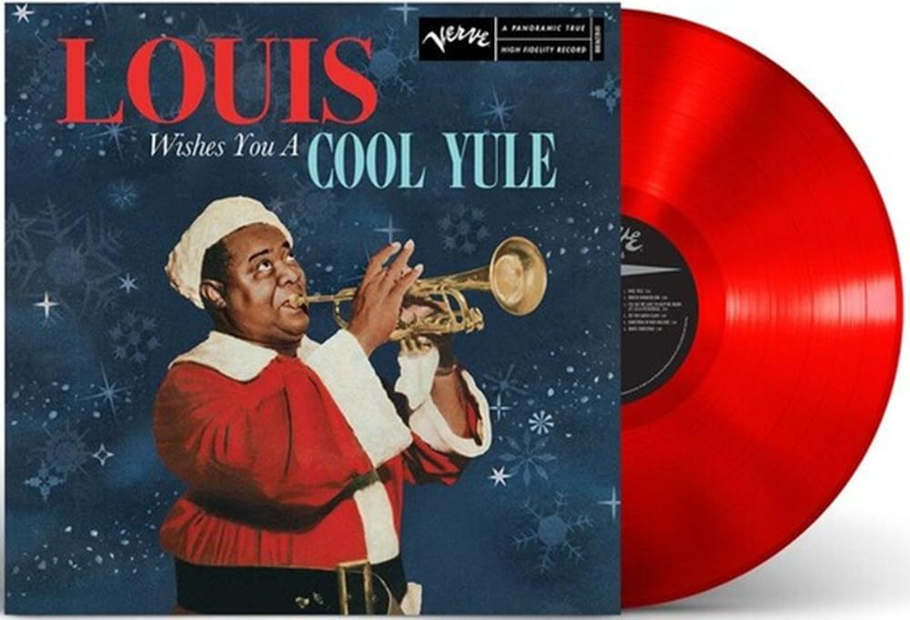 Louis Armstrong Christmas Album - Louis Wishes You A Cool Yule Red