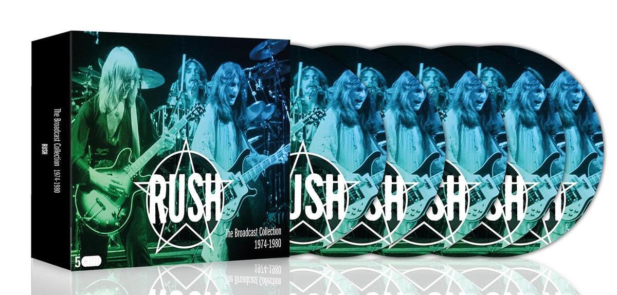Rush – The Broadcast Collection 1974–1980 [5CD Box Set][Audio CD]