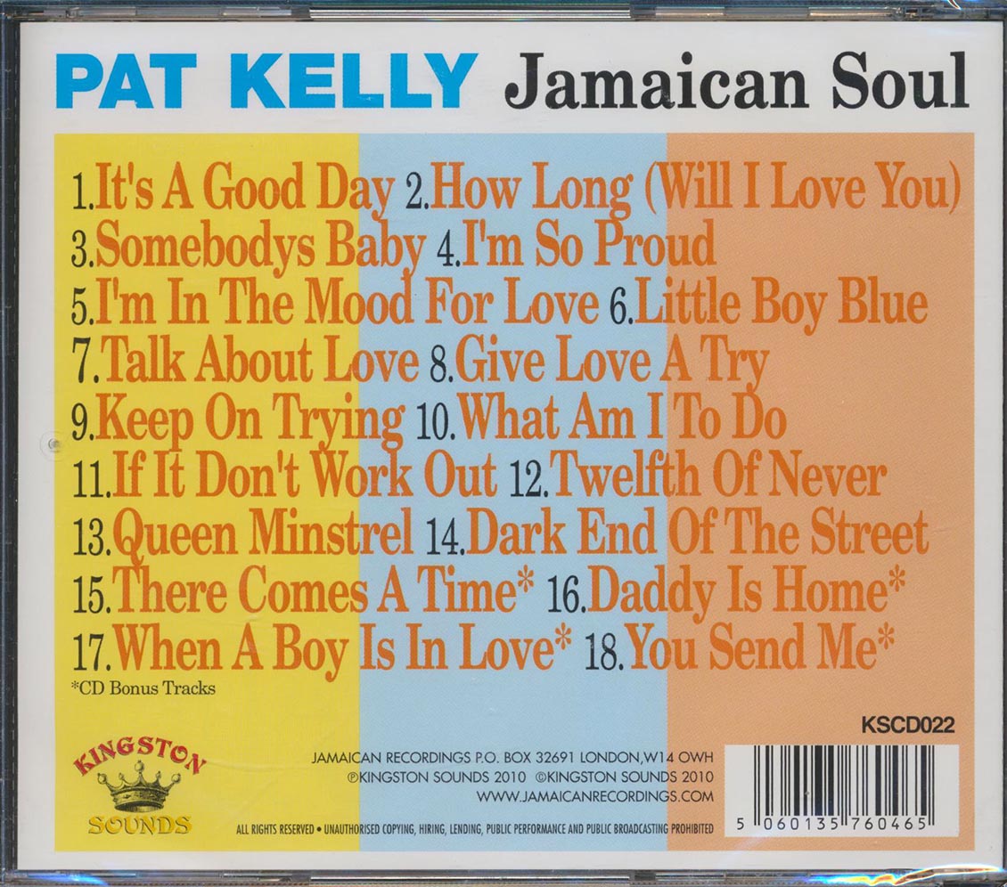 Pat Kelly - Jamaican Soul
