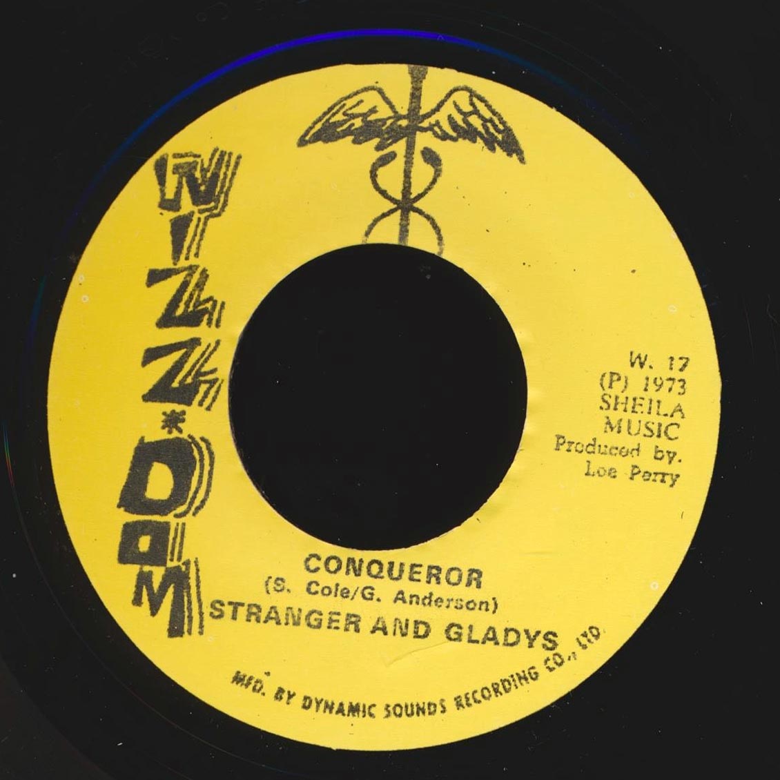 Stranger & Gladdy - Conqueror  /  The Upsetters - Version