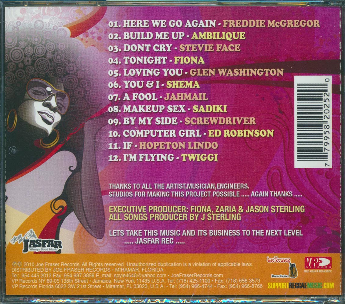 Freddie McGregor, Glen Washington, Fiona, Etc. - Expressions Of Love