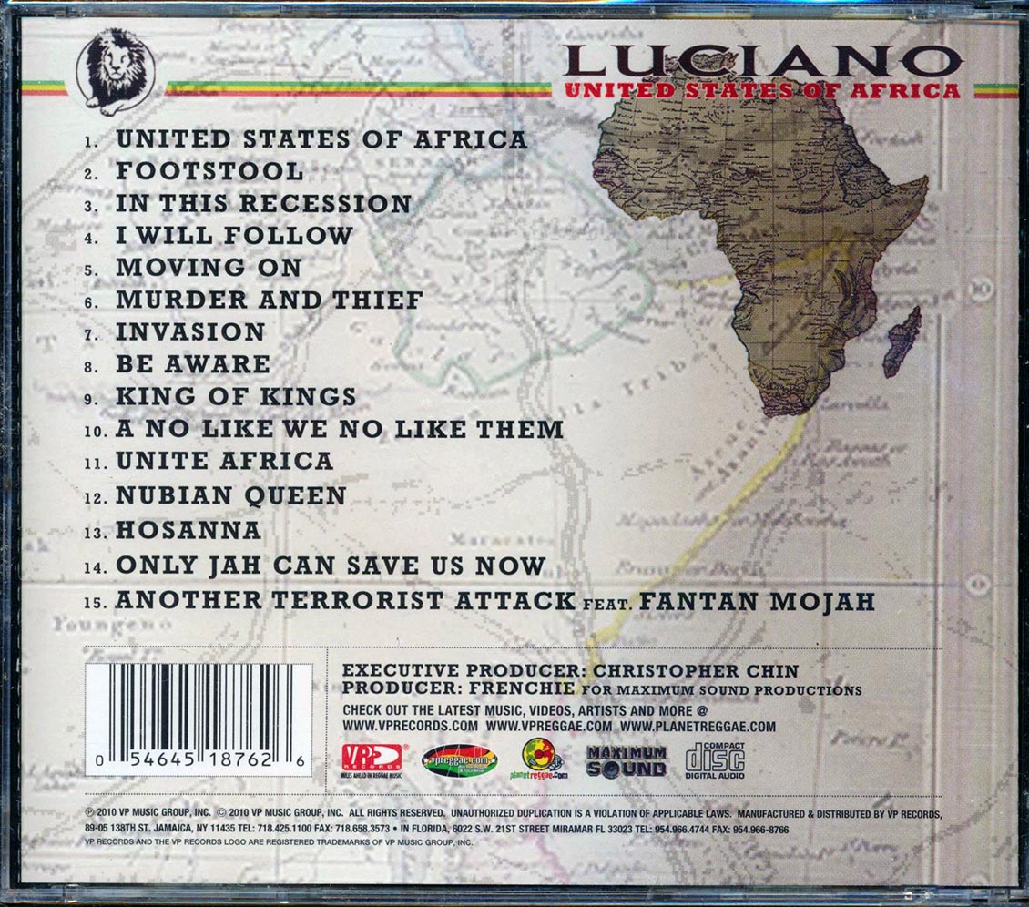 Luciano - United States Of Africa