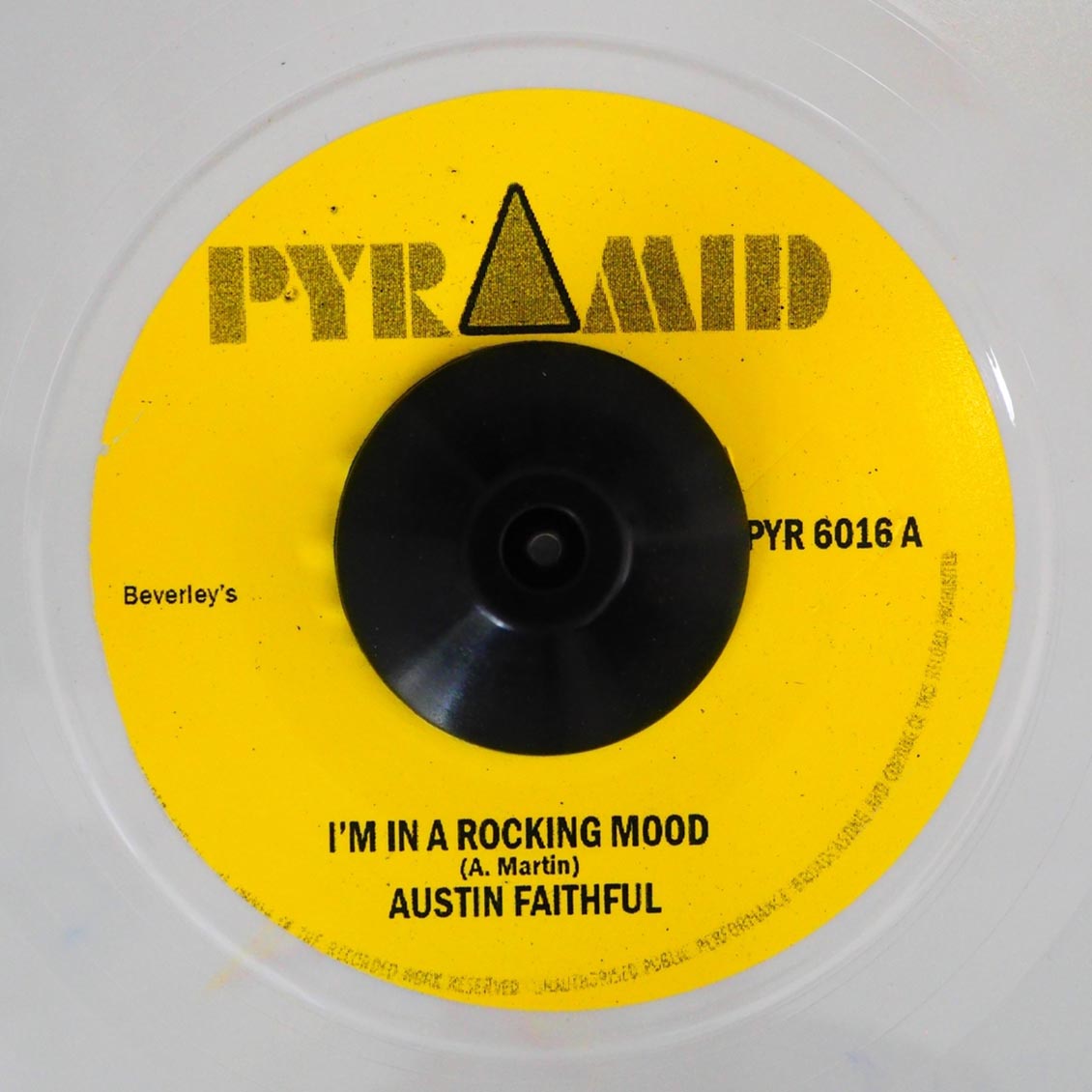 Austin Faithful - I'm In A Rocking Mood  /  Roland Alphonso - Stream Of Life (white vinyl)
