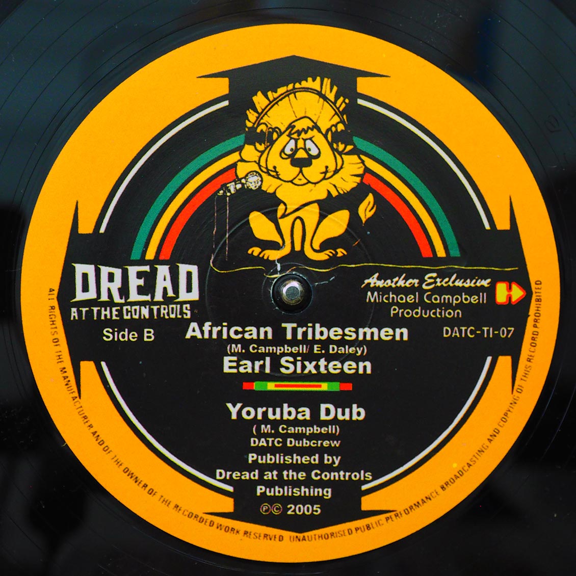 Earl Sixteen - One God; DATC - One Dub  /  Earl Sixteen - African Tribesman; DATC - Yoruba Dub (ltd. 500 copies made)