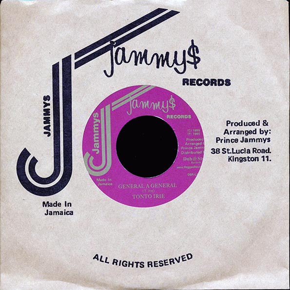 Tonto Irie - General A General  /  Version (Japan)