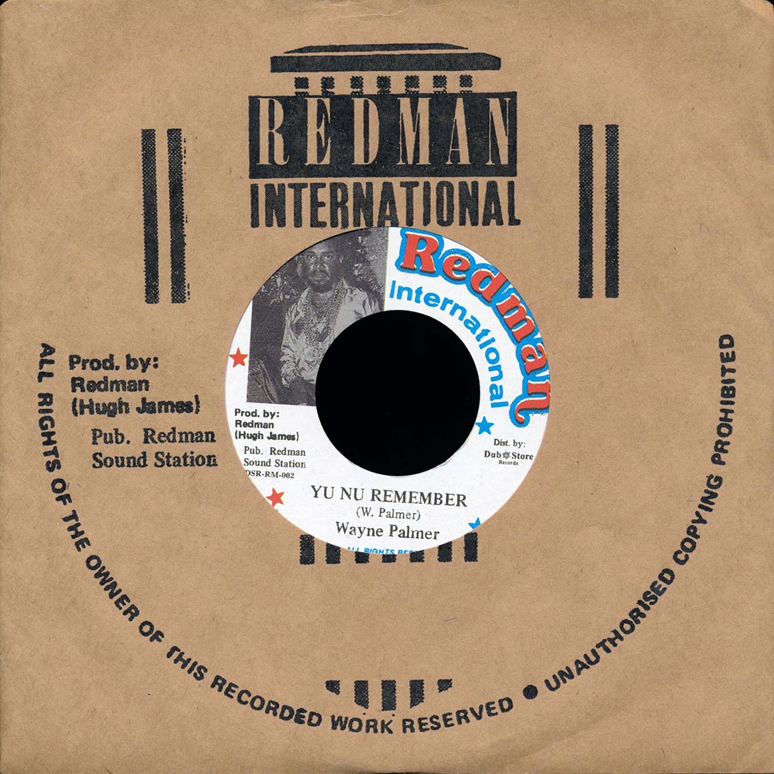Wayne Palmer - Yu Nu Remember  /  Version (Japan)