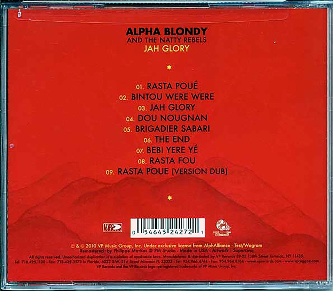 Alpha Blondy - Jah Glory