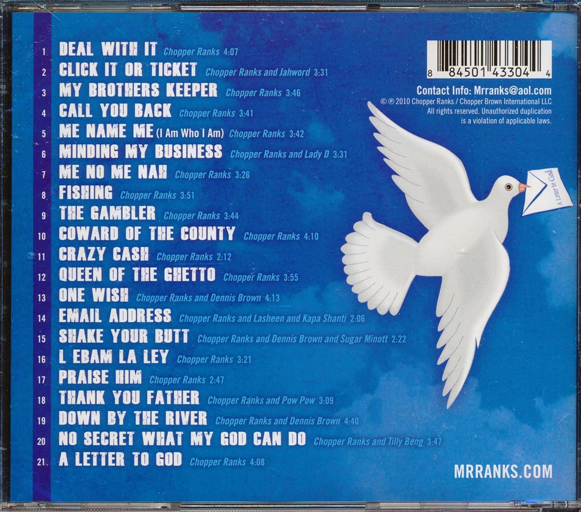 Chopper Ranks - Deal With It: A Message By Chopper Ranks (21 tracks)