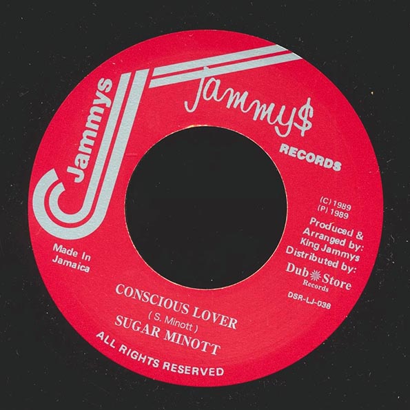 Sugar Minott - Conscious Lover  /  Pad Anthony - By Show Down (rhythm: "Sugar Minott - Conscious Lover") (Japan) (Japan press)