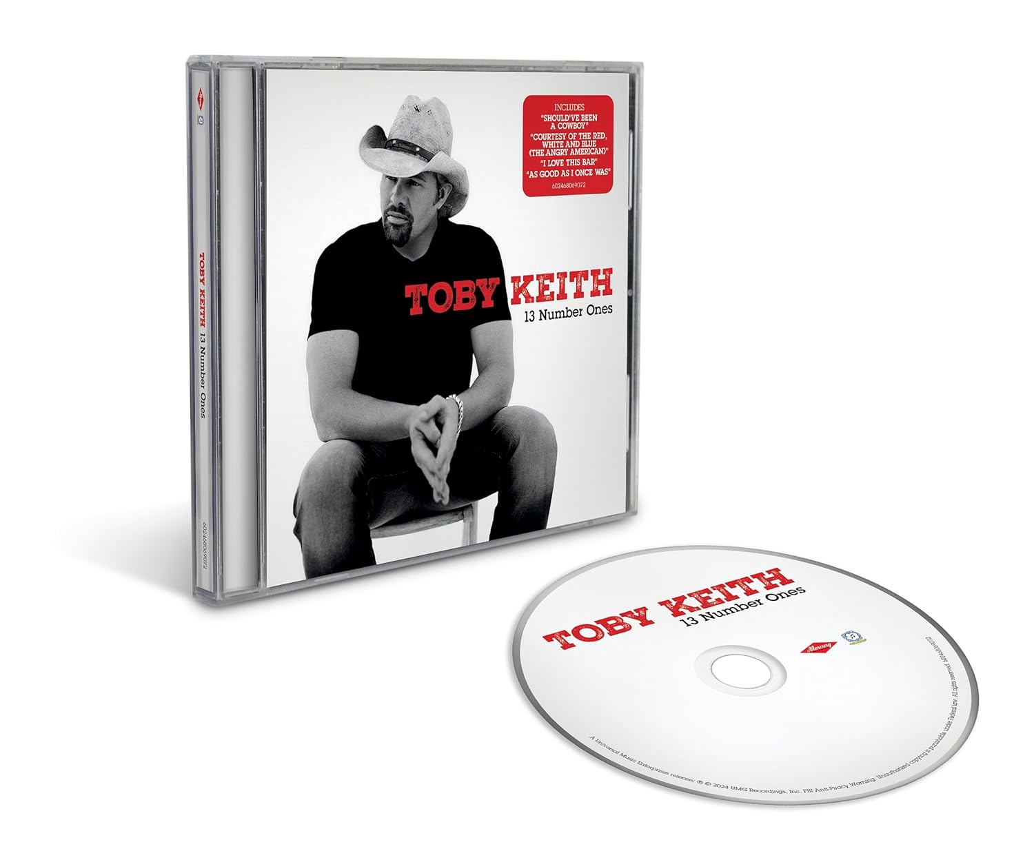 Toby Keith - 13 Number Ones - Music & Performance - CD