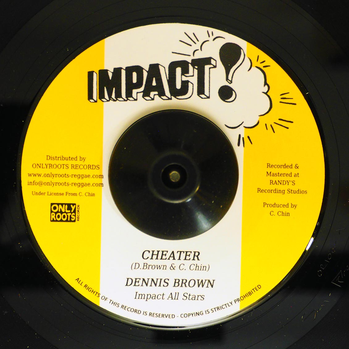 Dennis Brown - Cheater  /  Tommy McCook - Harvest In The East (rhythm: "Dennis Brown - Cheater")