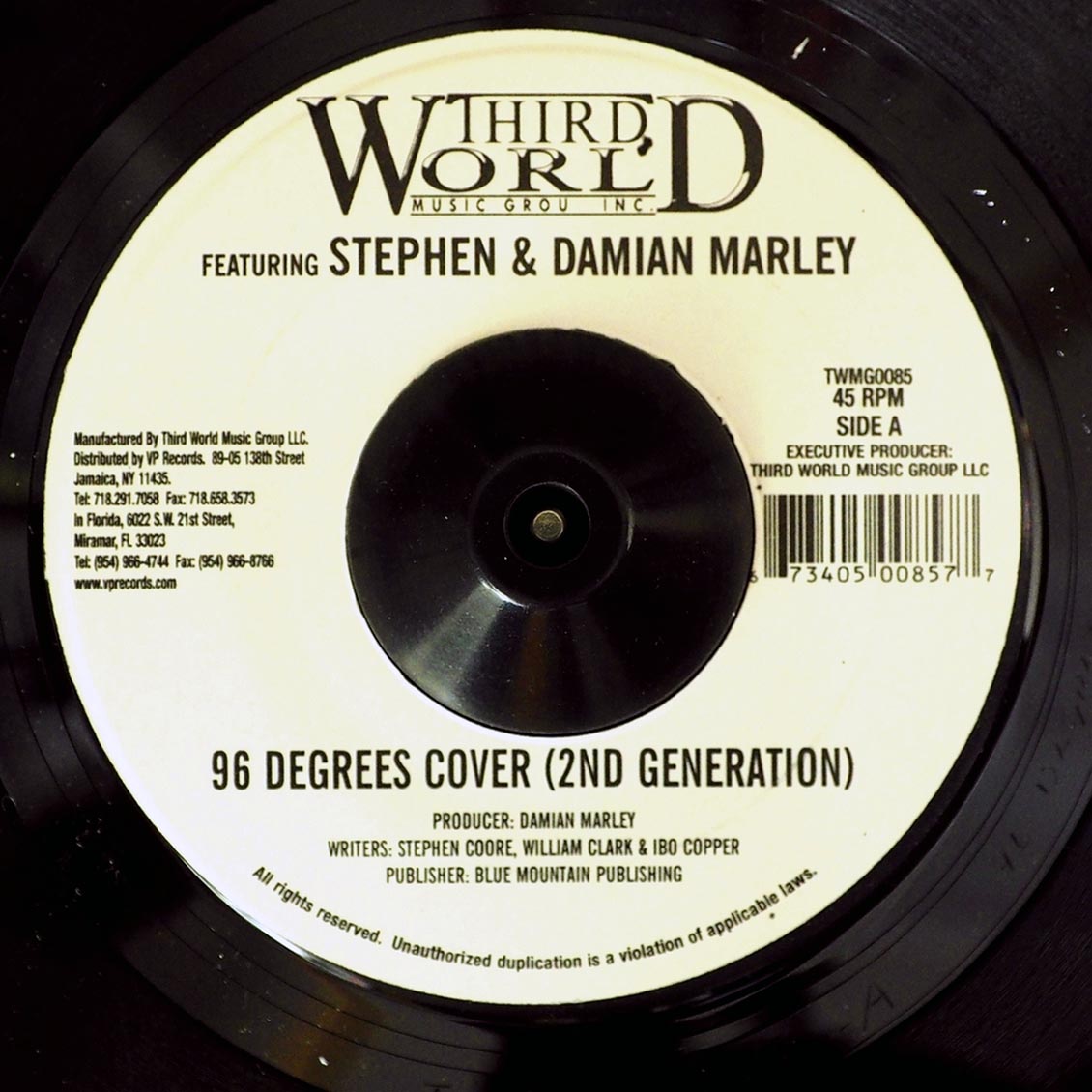 Stephen Marley, Damian Marley - 96 Degrees Cover  /  Capleton - Good Hearted People (rhythm: "96 Degrees")