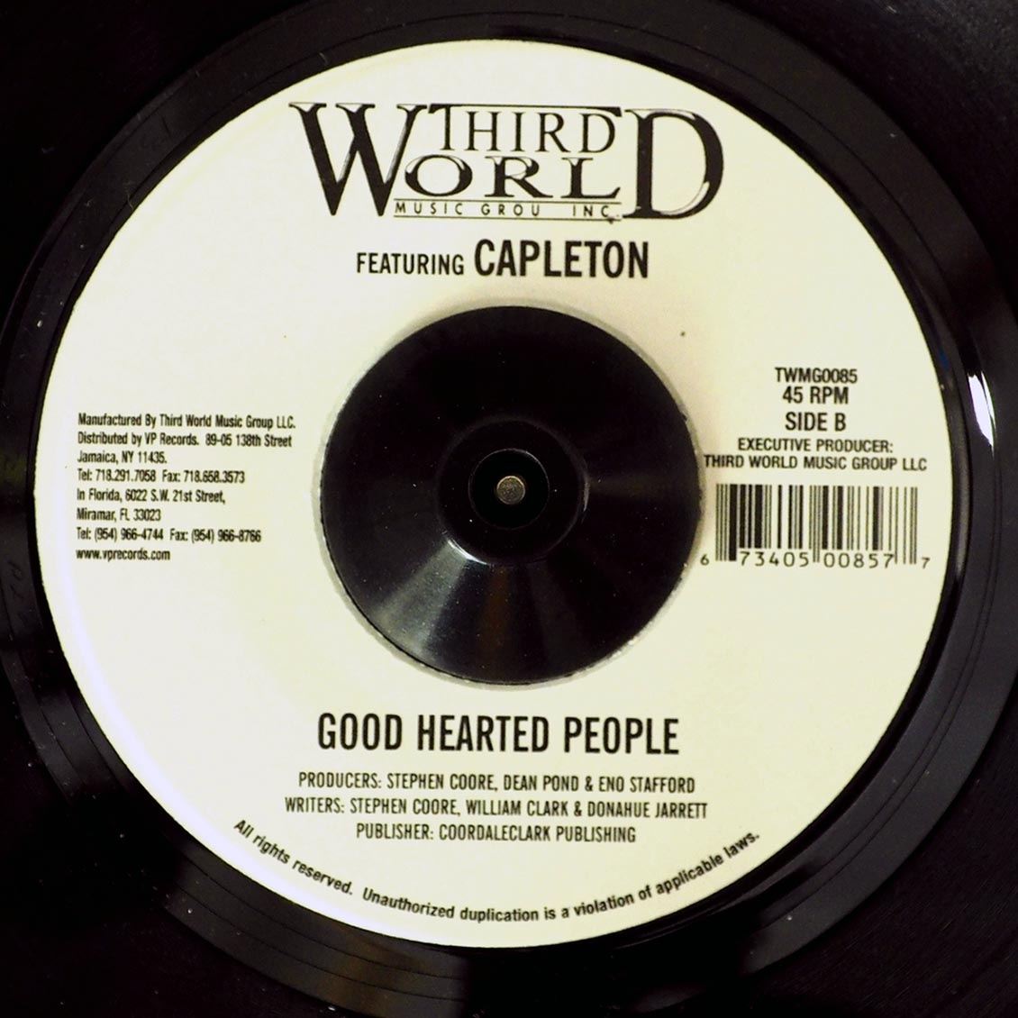 Stephen Marley, Damian Marley - 96 Degrees Cover  /  Capleton - Good Hearted People (rhythm: "96 Degrees")