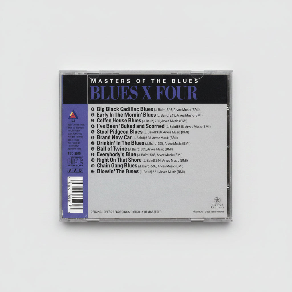 Lightnin' Hopkins, Brownie McGee, Big Joe Williams, Sonny Terry - Blues X Four: 12 Legendary Hits (marked/ltd stock)