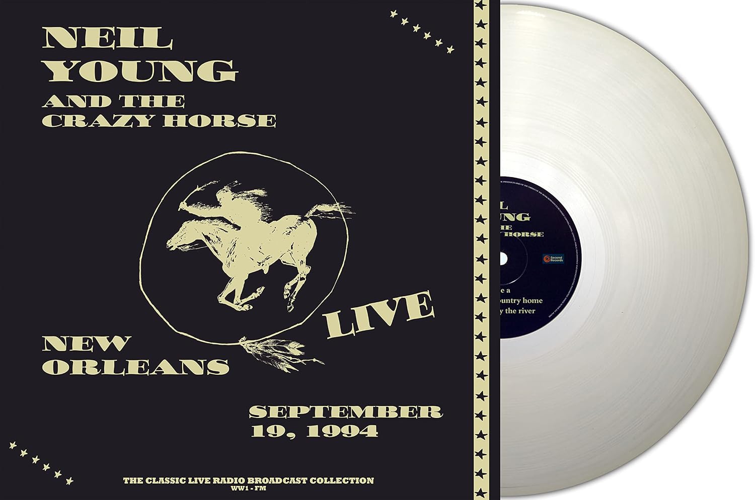 Neil Young & Crazy Horse - Live New Orleans September 19, 1994 (180g) (clear vinyl) - Vinyl LP