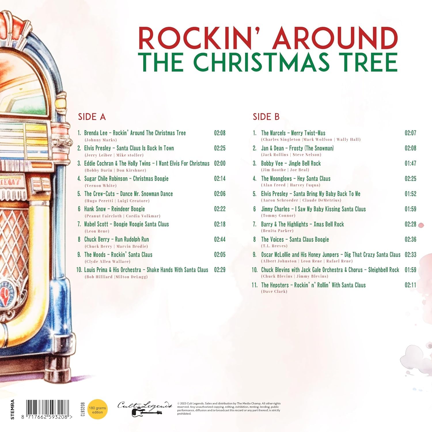 Rockin' Around The Christmas Tree - Classic Holiday Vinyl LP
