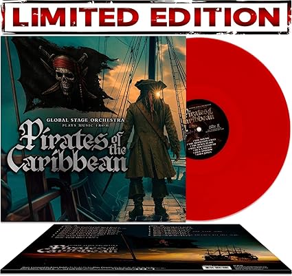 Pirates Of The Caribbean - Limited Colored Edition Transparent Global Stage Orchestra Vinyl