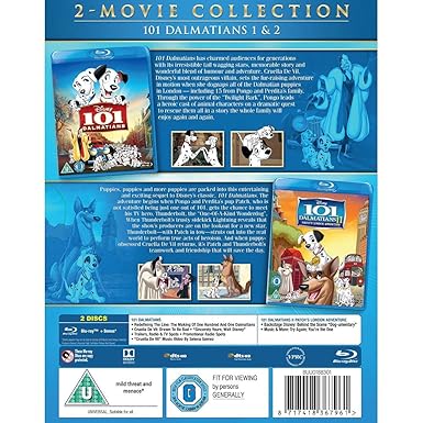 101 Dalmatians / 101 Dalmatians II: Patch's London Adventure [Region Free]