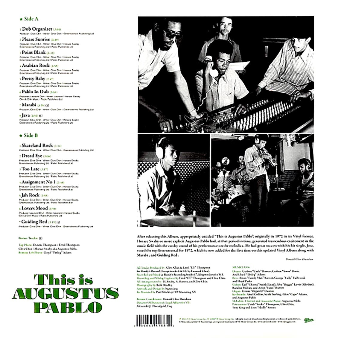 Augustus Pablo - This Is Augustus Pablo
