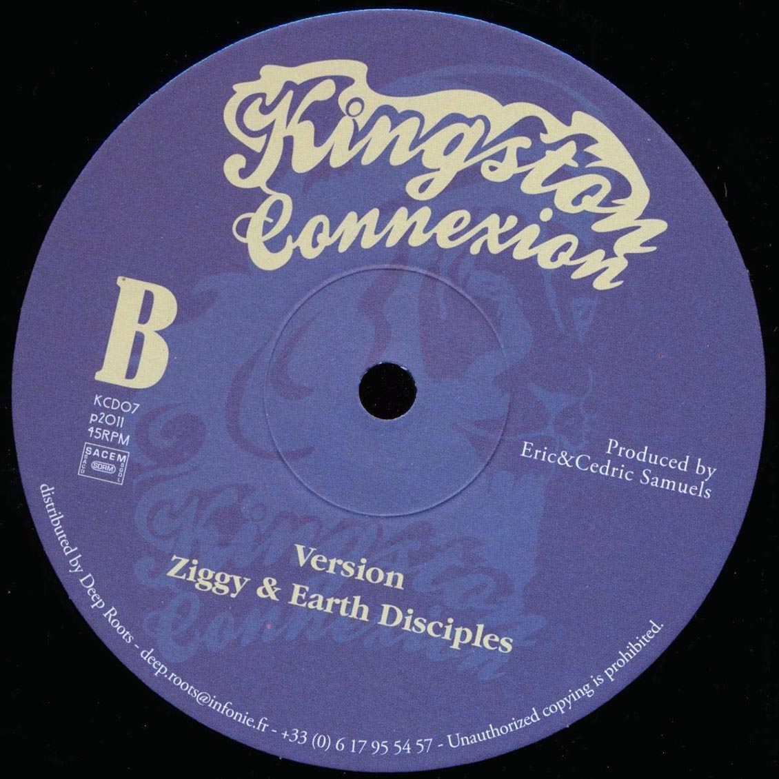 Ziggy & Earth Disciples - Who's Running  /  Version