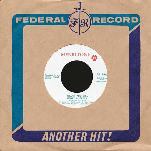 Henry Buckley - Thank You Girl  /  Henry Buckley - Take Me Back (Japan)