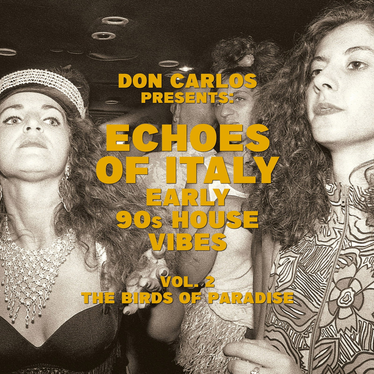 DON CARLOS - ECHOES OF ITALY: EARLY 90'S HOUSE VIBES VOL. 2 THE BIRDS OF PARADISE (2LP)