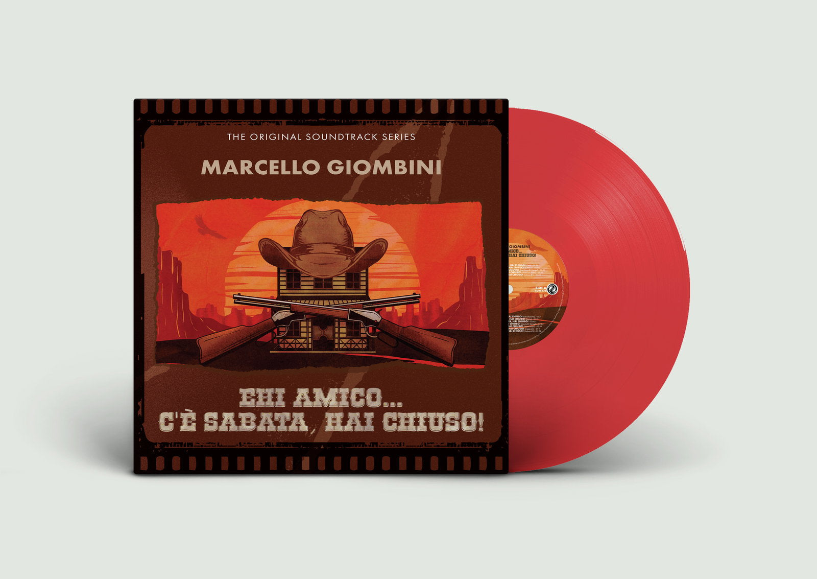MARCELLO,GIOMBINI - EHI AMICO…C'E SABATA, HAI CHIUSO! (180G/TRANSPARENT RED VINYL/NUMBERED)