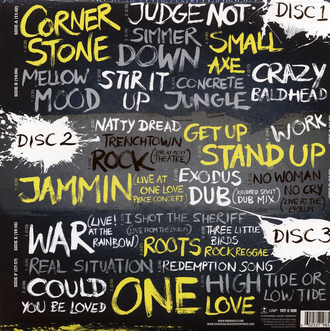 Bob Marley - Marley: The Original Soundtrack (3xLP)