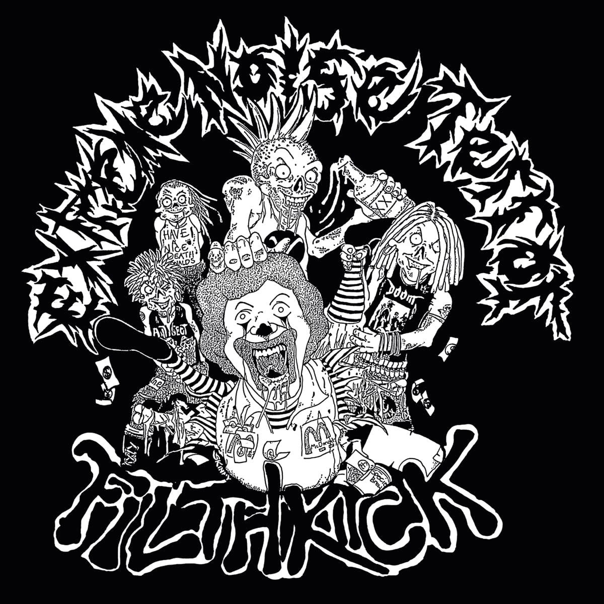 EXTREME NOISE TERROR / FILTKICK - IN IT FOR LIFE (COLOURED VINYL)