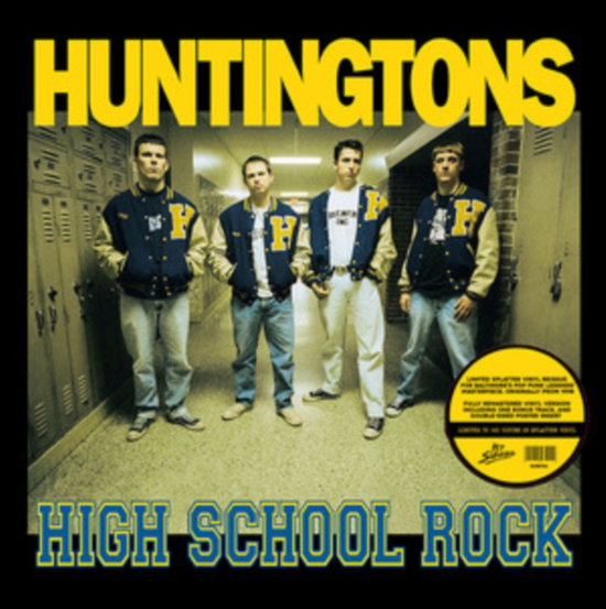 HUNTINGTONS - HIGH SCHOOL ROCK (SPLATTER VINYL)