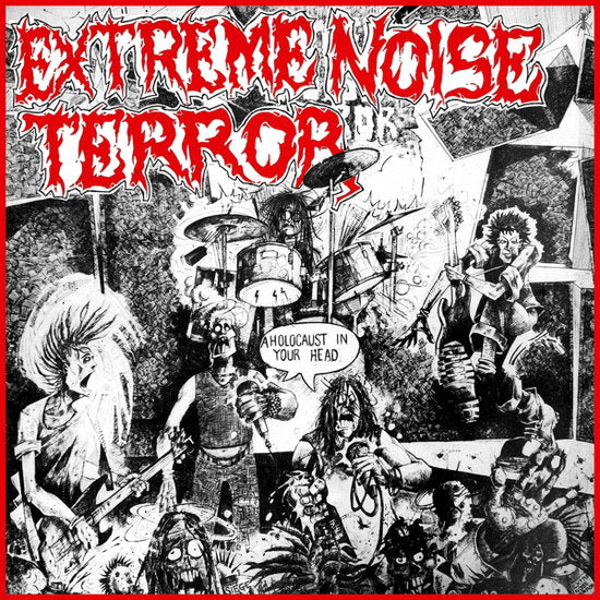 EXTREME NOISE TERROR - HOLOCAUST IN YOUR HEAD (COLOURED VINYL/POSTER)