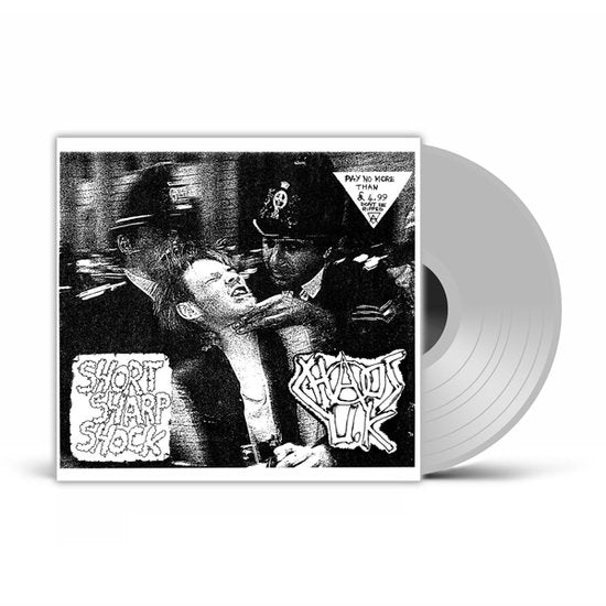 CHAOS UK - SHORT SHARP SHOCKED (CLEAR VINYL)