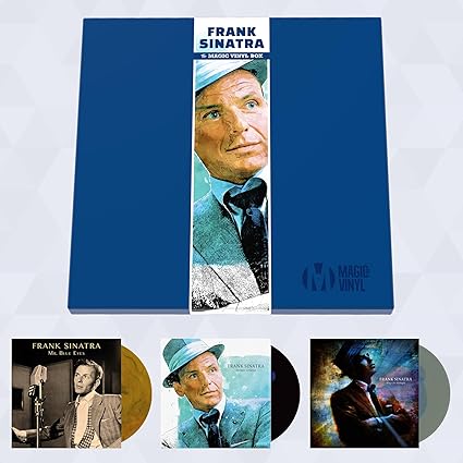 Frank Sinatra - The Magic Limited Box Mr. Blue Eyes / Swingin' Greatest / Songs for Midnight 3 LР Collection