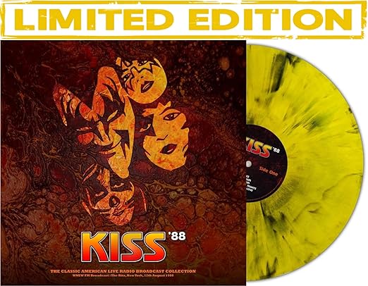 KISS Live at the Ritz, New York 1988 (Vinyl Record) 12" Album Coloured Vinyl